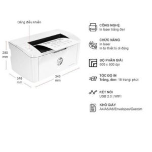 Noi ban May in laser HP LaserJet Pro M15W W2G51A gia re