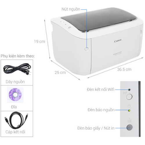 MAy in Laser - imageCLASS LBP6030w - Canon Vietnam
