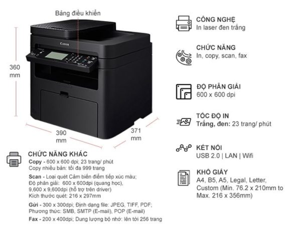 May in Canon MF237w (In Laser da nang)